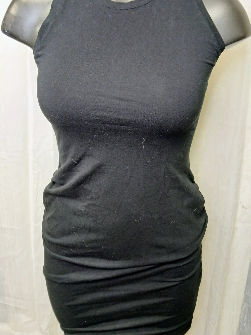 Old Navy Black Sleeveless Tank Top Dress